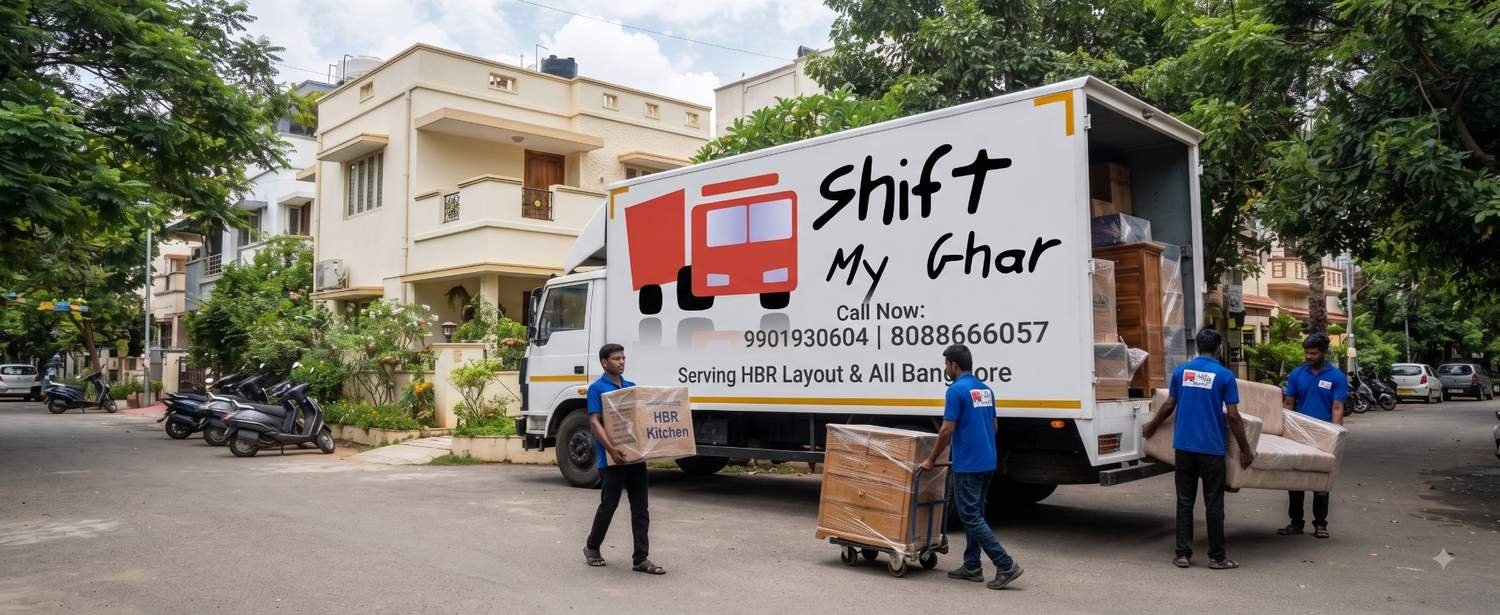 Packers and movers in hbr layout